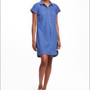 Old Navy chambray shirt dress