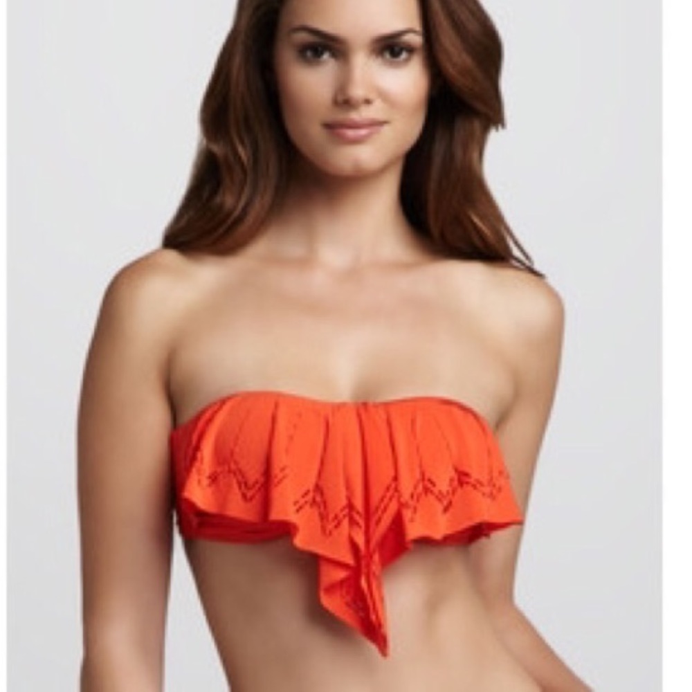 L*space Bandeau Bikini Top Sz S
