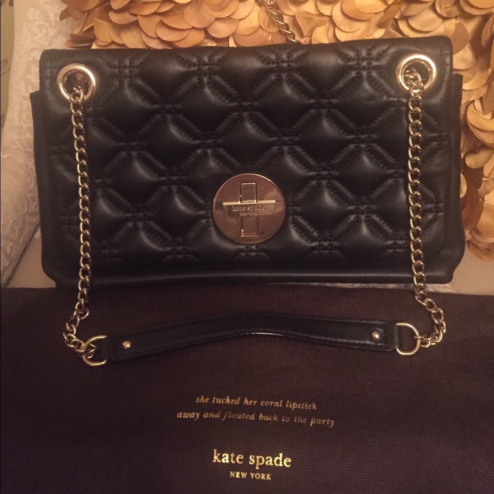 SOLD. Kate Spade Cushion Chain Shoulder Bag