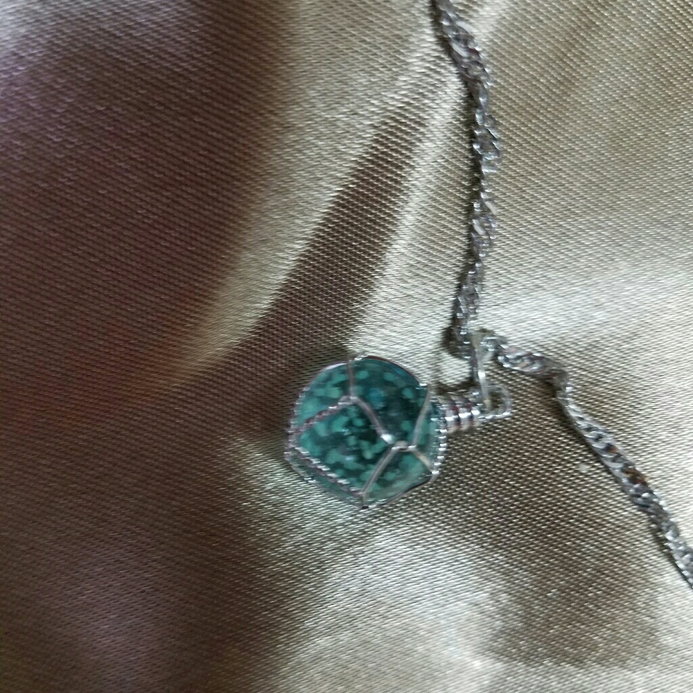 Sea world  glass neclace