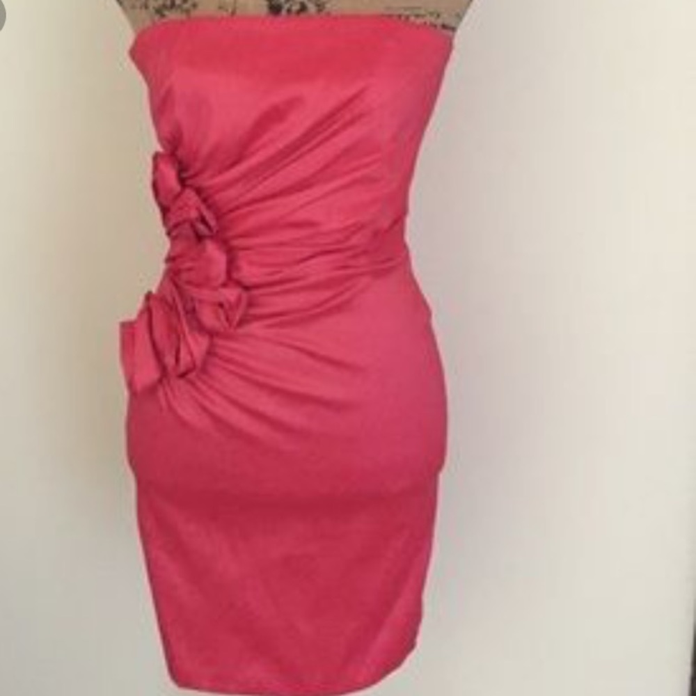 NWOT CORAL EVENING DRESS