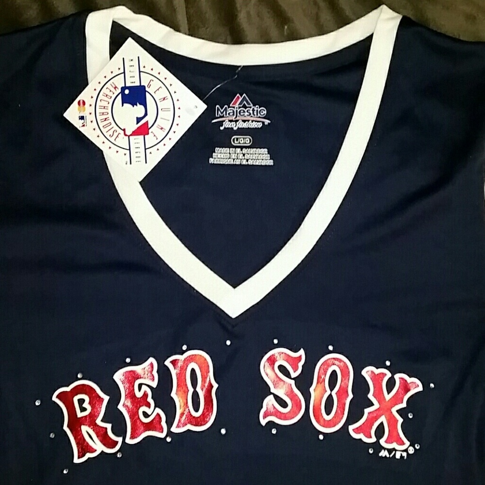 Womens RedSox decorative  T Shirt