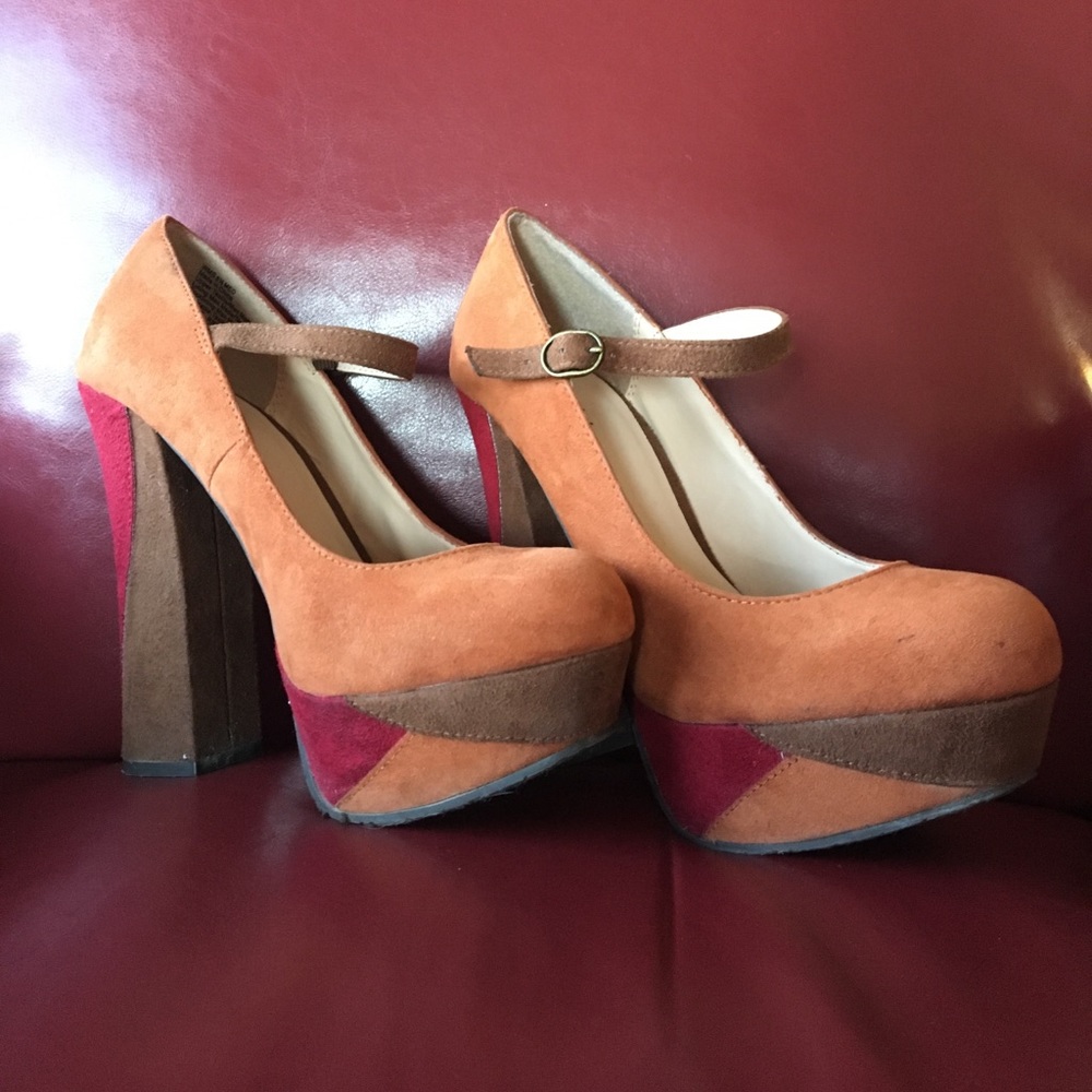 Candie's platform disco heels 💃🏼