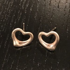 Tiffany & Co. Open Heart Earrings