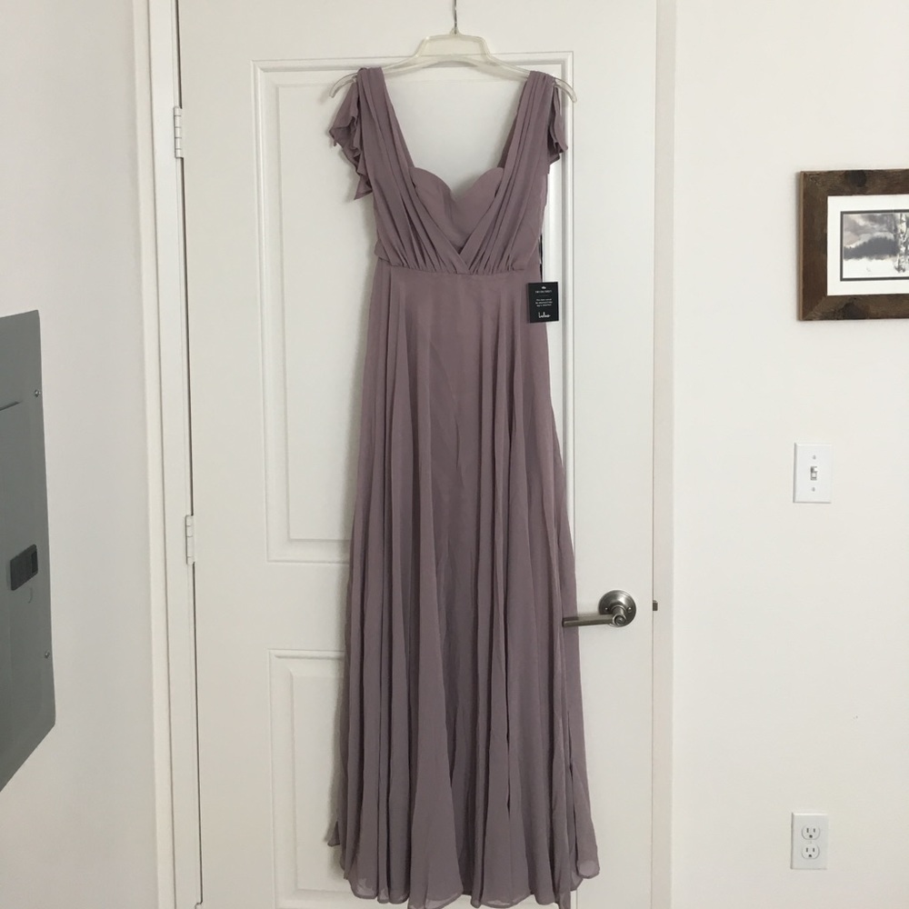 Lulus dusty purple maxi dress. Size S.