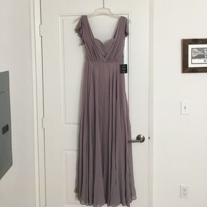Lulus dusty purple maxi dress. Size S.