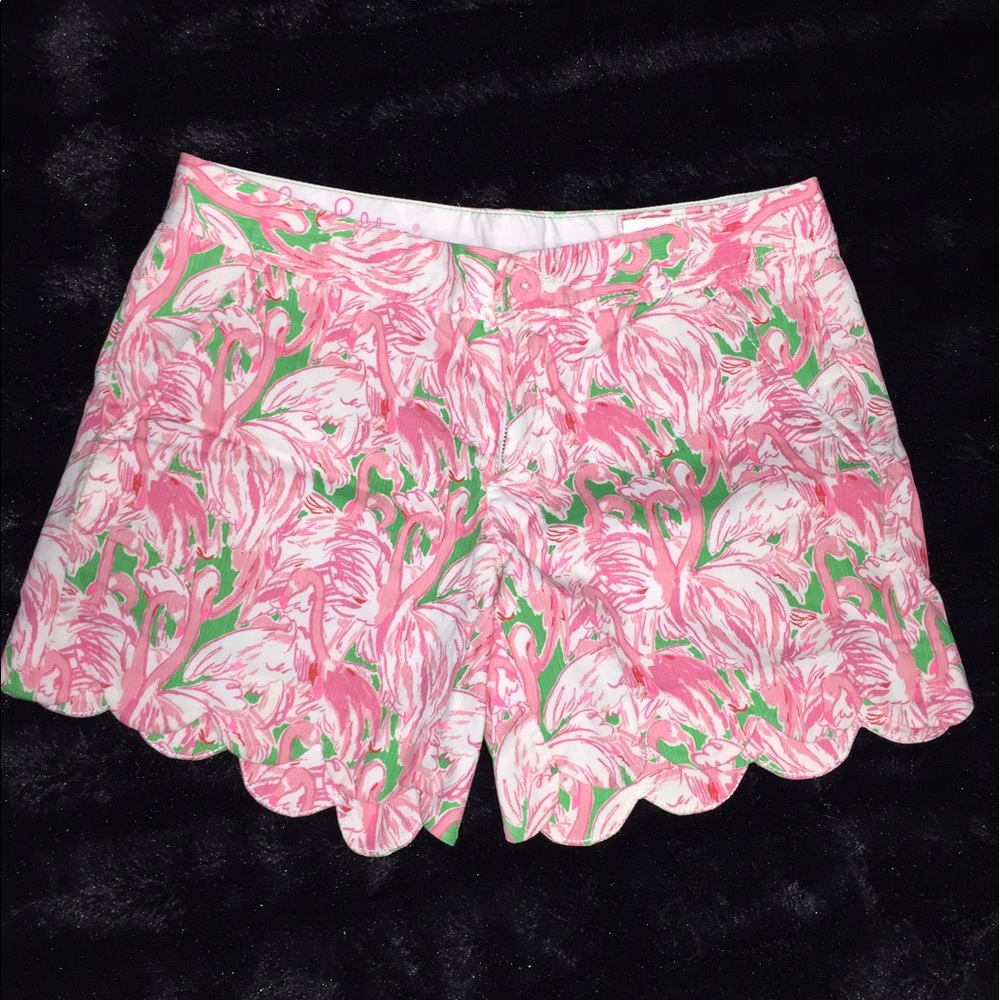 Lilly Pulitzer Pink Colony Buttercup Shorts