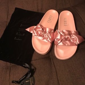 Rihanna Fenty Bow Slides by Puma