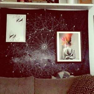 🌚🌝Society 6 space geometric tapestry 🌚🌝