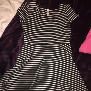 striped a line dress