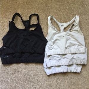 Bundle of Nike dri fit sports bras