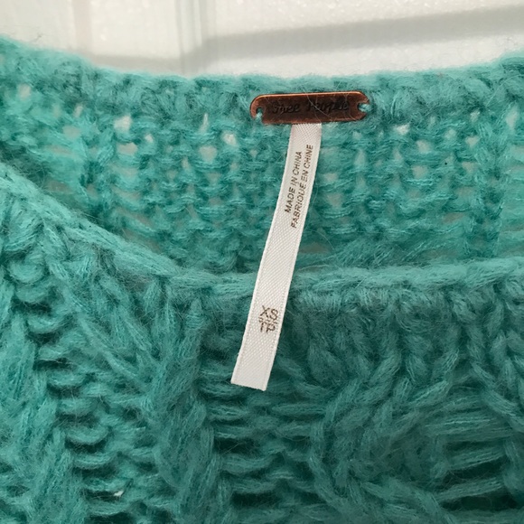 Free People Box-y Cable Knit Sweater - Picture 3 of 6