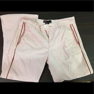 Diesel cotton bootleg pants (pink)