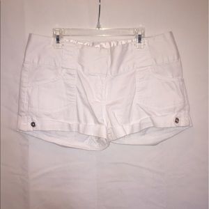 White shorts