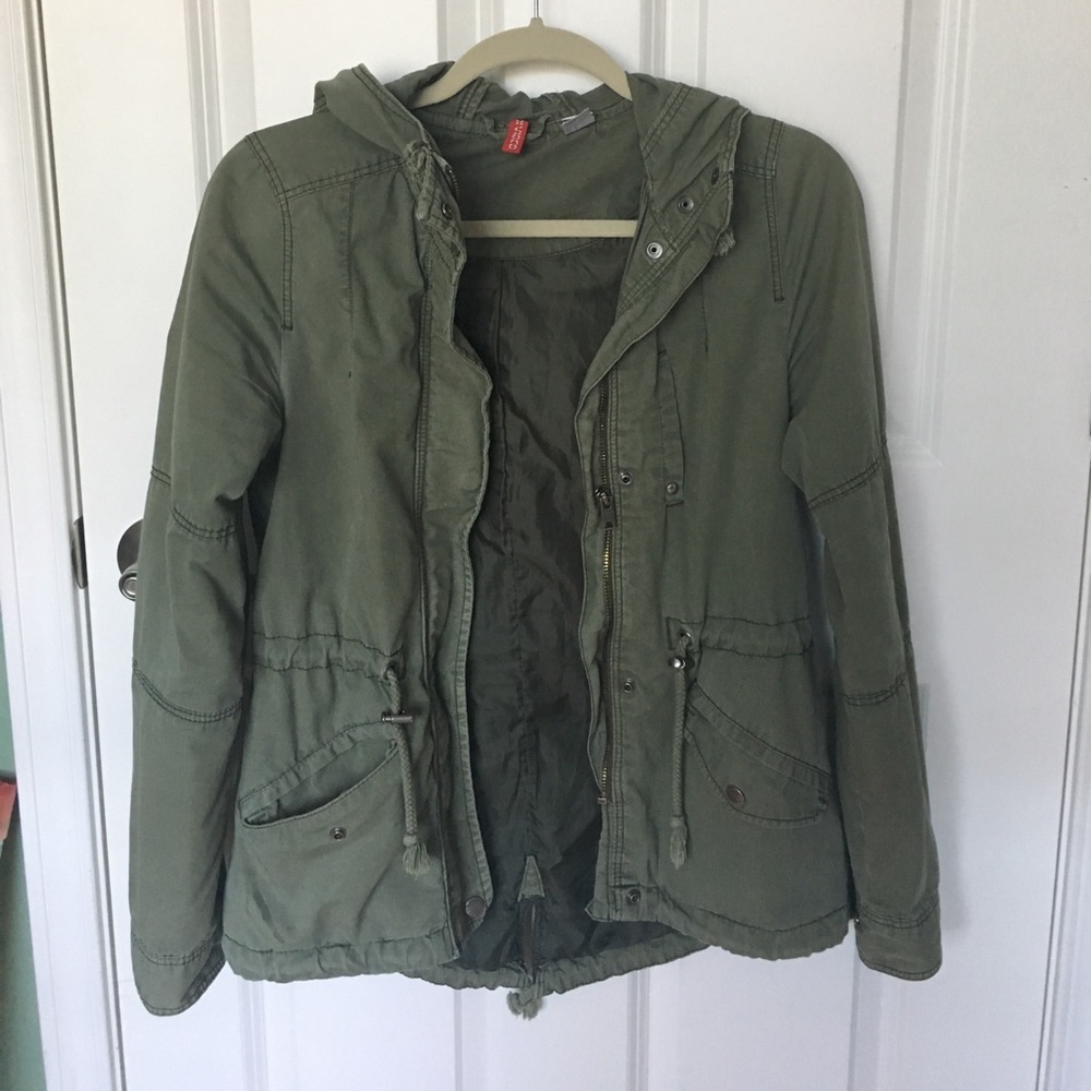 H&M Hooded Utility Jacket