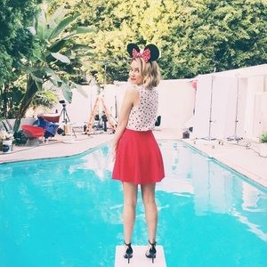LC Lauren Conrad Disney skirt