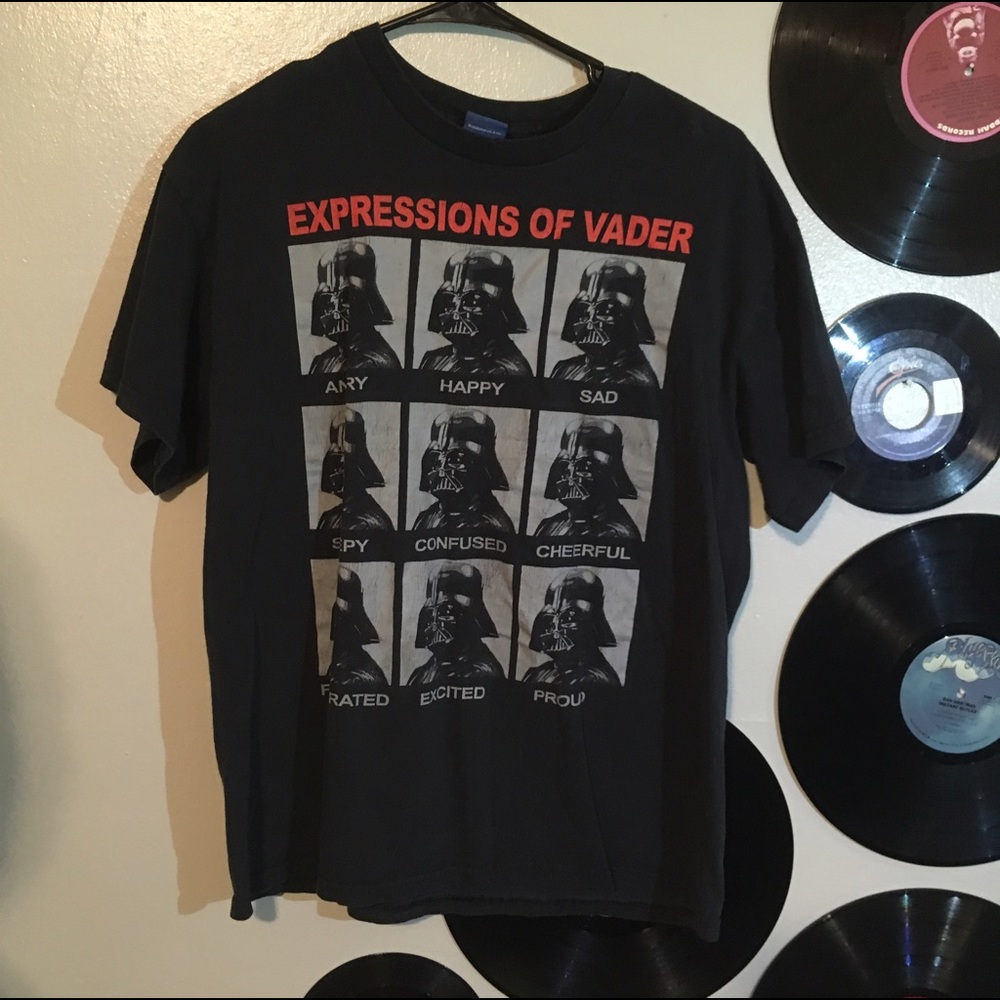 Star Wars darth Vader printed tee