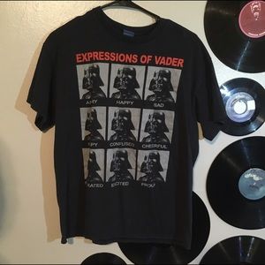 Star Wars darth Vader printed tee
