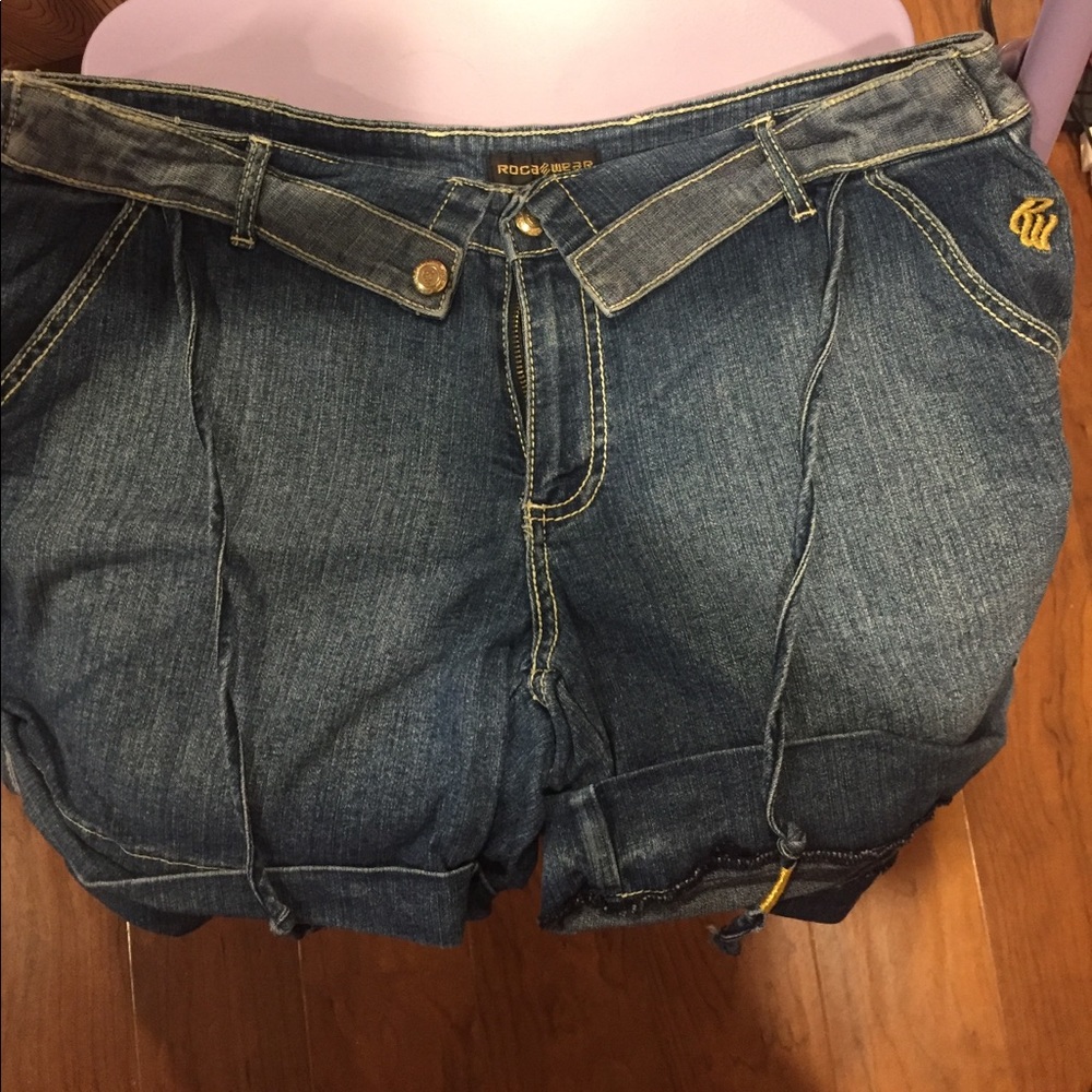 Rocawear denim shorts. Size 13 juniors. No trades.