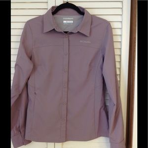 Columbia Omni-Shade Convertible Sleeve Top SMALL