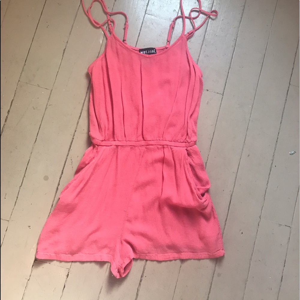 Coral romper