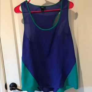Tank top blouse