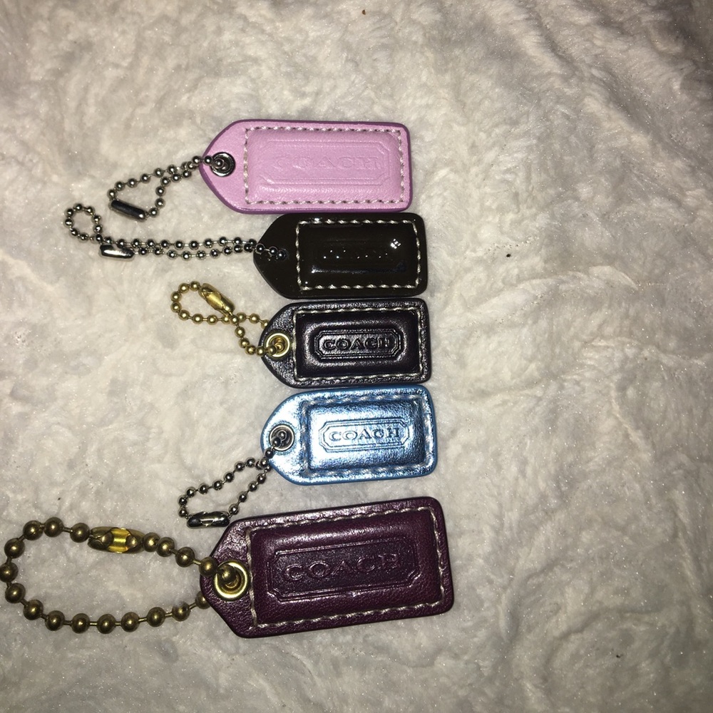 coach purse/ bookbag tags