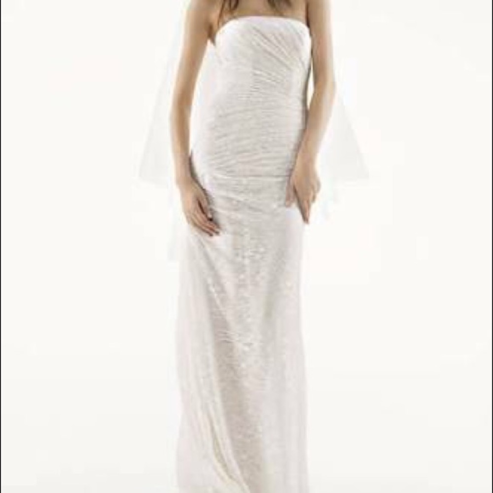 Vera Wang for David's Bridal wedding dress. Size 6