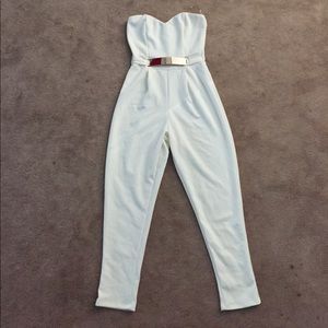 White jumpsuit