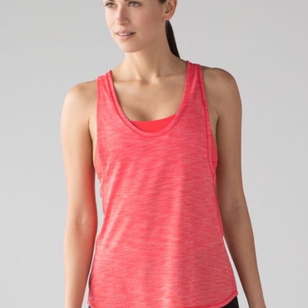 Lululemon Glide and Stride tank top w bra - Picture 7 of 8