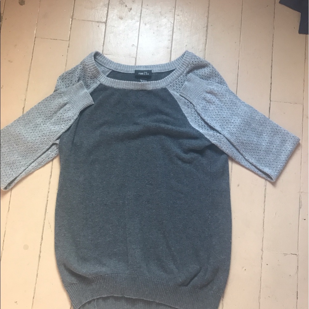 Grey Sweater- Rue 21