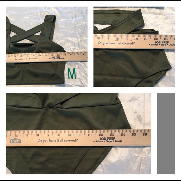 NEW Sexy Strappy Bandage High Waisted Bikini - Picture 4 of 6