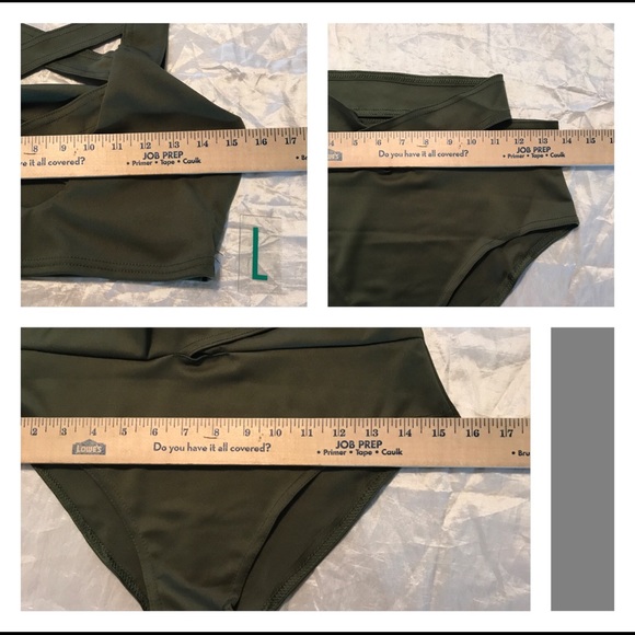 NEW Sexy Strappy Bandage High Waisted Bikini - Picture 5 of 6