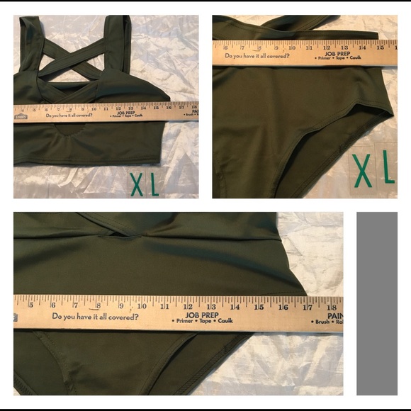 NEW Sexy Strappy Bandage High Waisted Bikini - Picture 6 of 6