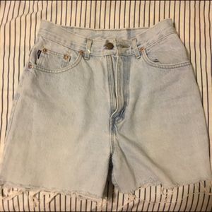 Jean shorts