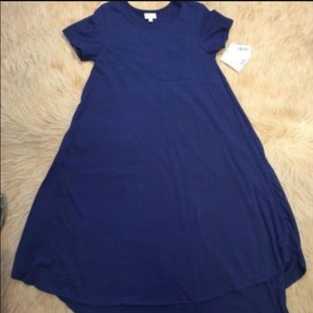 LuLaRoe Navy Blue Carly