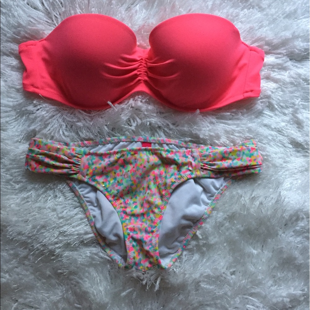 Victoria Secret two-piece swimsuit top and bottom