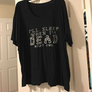 I'll sleep when I'm dead tee