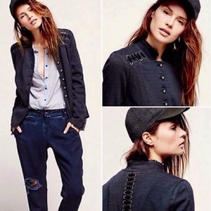 Free People Military Jacket
