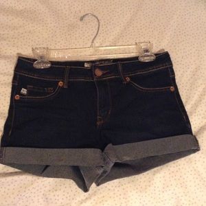 NWOT Dark wash shorts by "17/21 exclusive denim"