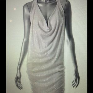 NWOT SEXY BCBG Maxazria Sequin Backless Dress