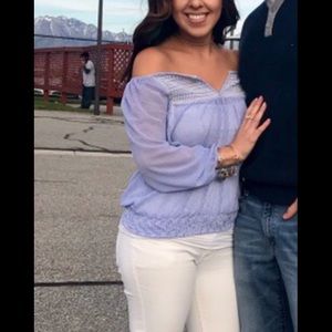 Abercrombie off the shoulder top