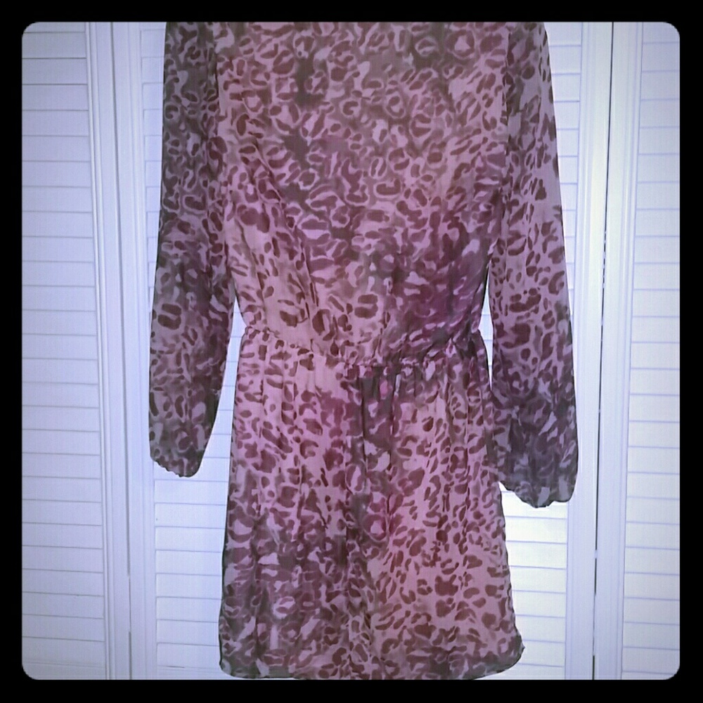 Pink Leopard Dress - Picture 2 of 3
