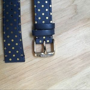 Fossil Accessories - Fossil Polka Dot Watch Band (Women's) Fossil Accessories - Fossil Polka Dot Watch Band (Women's)