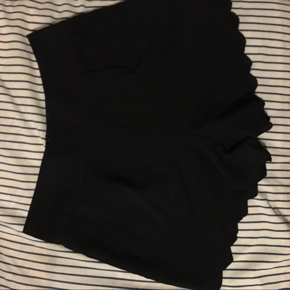 Black shorts