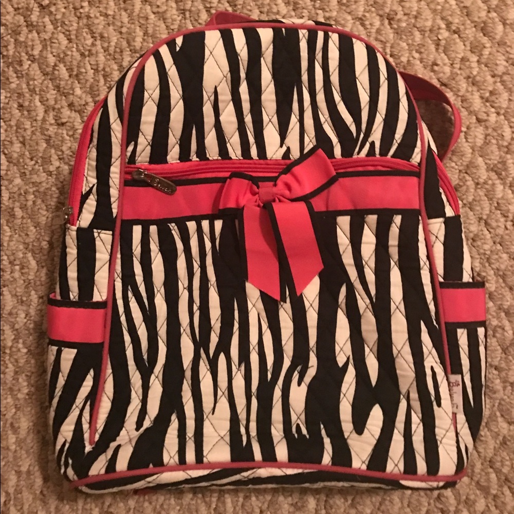 Belvah zebra backpack
