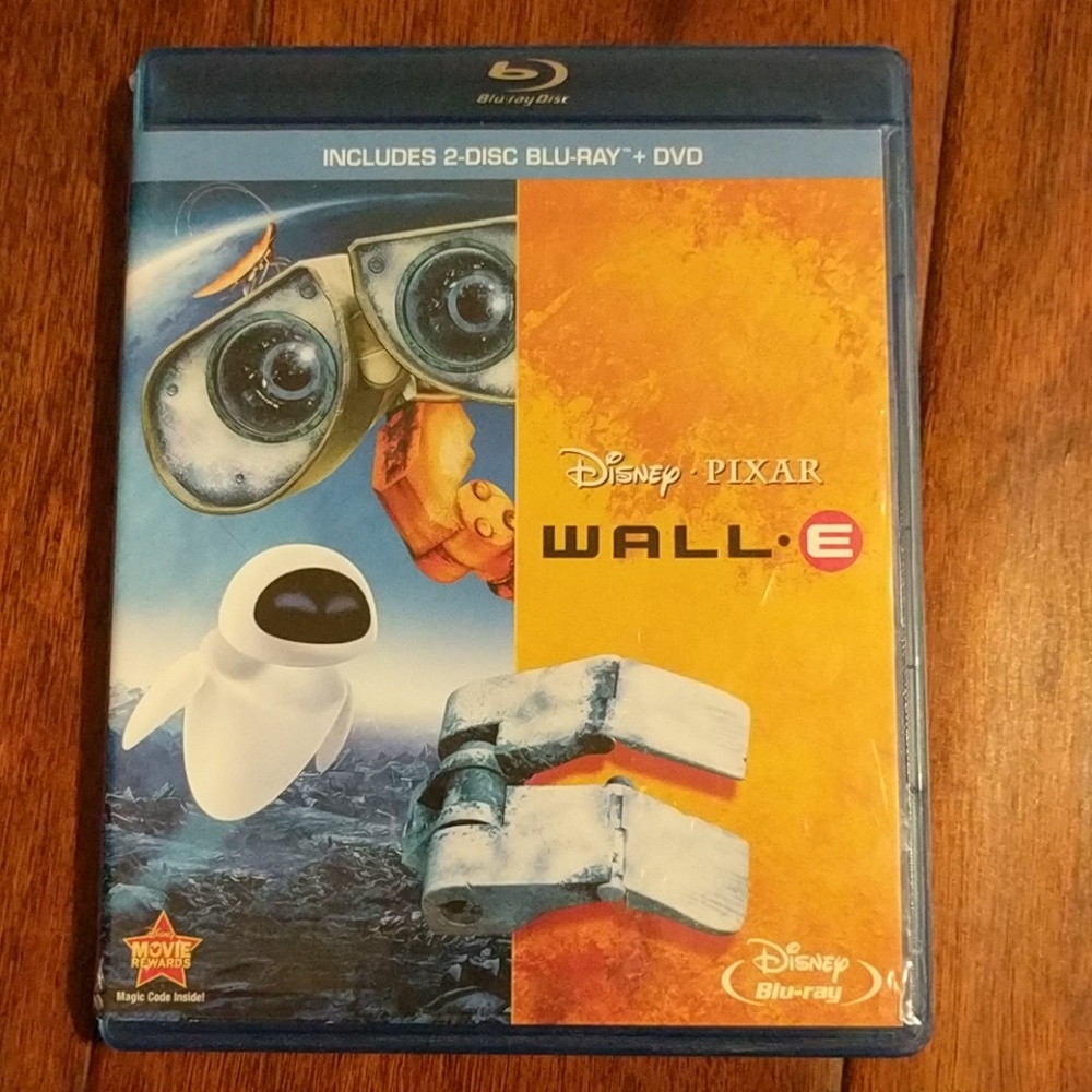 Wall e bluray and dvd
