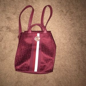 Tommy Hilfiger backpack purse