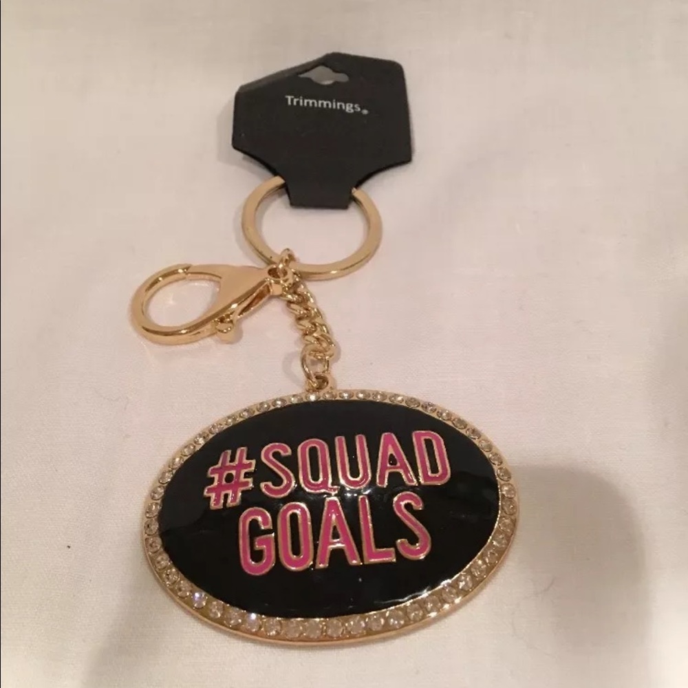 NEW TRIMMING # SQUAD GOALS KEY CHAIN