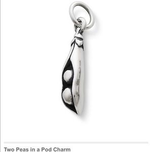 James Avery two peas in a pod charm